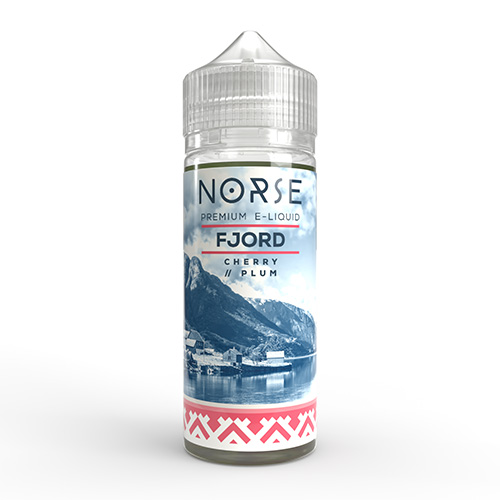 Norse Fjord - Cherry & Plum (Shortfill, 100ml) i gruppen E-Juice hos Eurobrands Distribution AB (Elekcig) (127672)