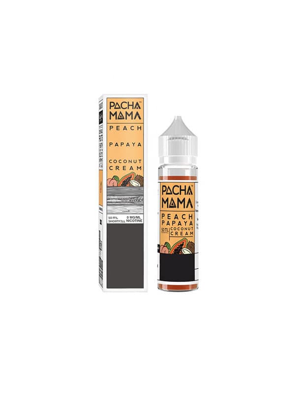 Peach Papaya Coconut Cream (Shortfill) - Pachamama