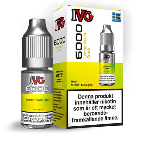 IVG 6000 - Nicsalt Lemon Peach Crush