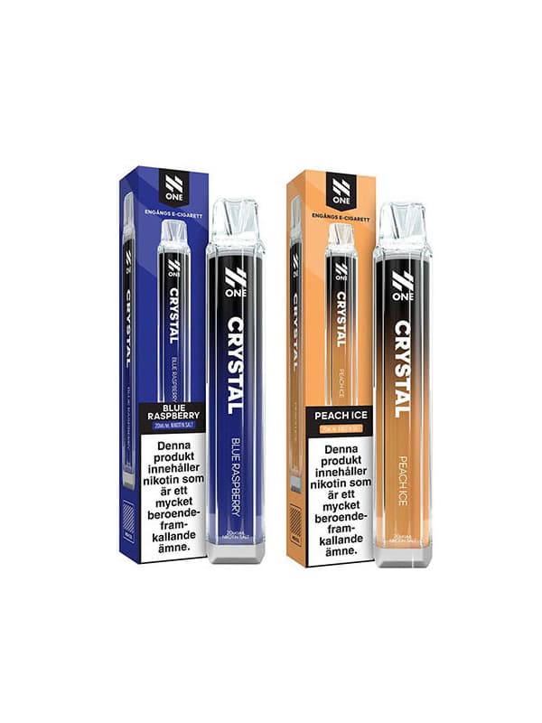 N One Crystal Mesh Engångs Vape 20mg