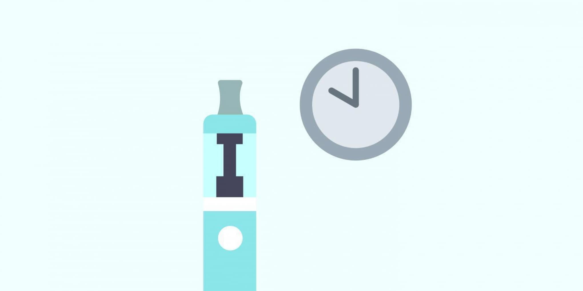 How long does an e-cigarette last?