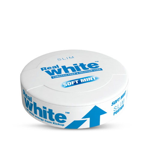 KickUp | Real White Soft Mint Slim i gruppen Snus / Nikotinfritt Snus hos Eurobrands Distribution AB (Elekcig) (100157)