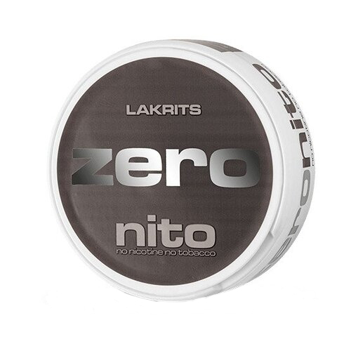 Zeronito Lakrits i gruppen Snus / Nikotinfritt Snus hos Eurobrands Distribution AB (Elekcig) (100673)