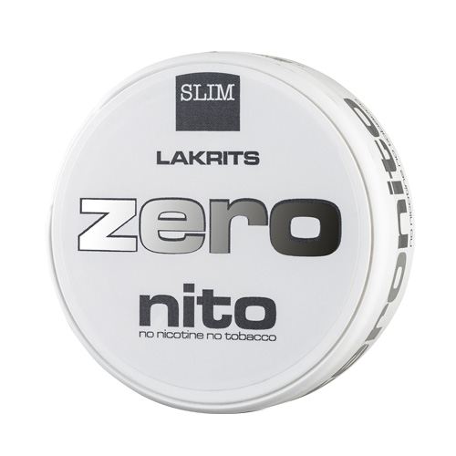 Zeronito | Lakrits (Slim) i gruppen Snus / Nikotinfritt Snus hos Eurobrands Distribution AB (Elekcig) (100829)
