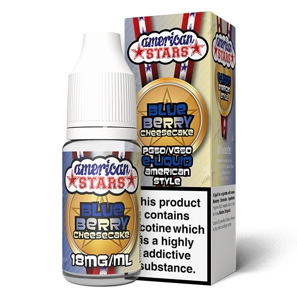 Blueberry Cheesecake - American Stars, 0 mg i gruppen E-Juice / Alla smaker hos Eurobrands Distribution AB (Elekcig) (111824)