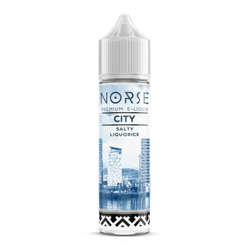 Norse City - Salty Liquorice (Shortfill, 50ml) i gruppen E-Juice / Shortfills / Alla Smaker hos Eurobrands Distribution AB (Elekcig) (124338)