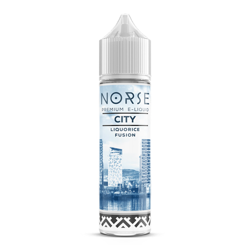 Norse City | Fusion Licorice i gruppen E-Juice / Shortfills hos Eurobrands Distribution AB (Elekcig) (124339)