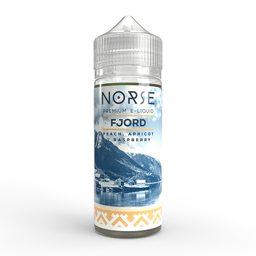 Norse Fjord - Peach Apricot & Raspberries (Shortfill, 100ml) i gruppen E-Juice / Shortfills / Alla Smaker hos Eurobrands Distribution AB (Elekcig) (127674)