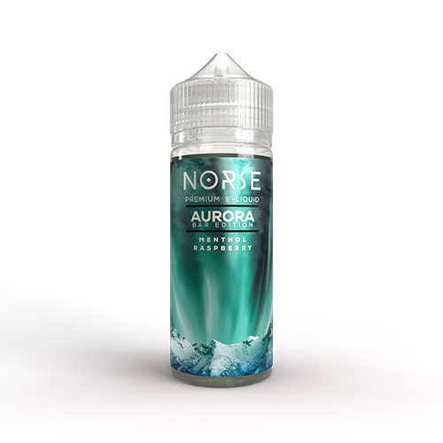 Norse Aurora | Menthol Raspberry (100ml, Shortfill) i gruppen E-Juice / Shortfills / Alla Smaker hos Eurobrands Distribution AB (Elekcig) (127738)