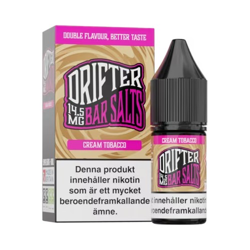 Drifter Bar Salt Cream Tobacco i gruppen E-Juice / Nikotinsalt hos NNVEN AB (Elekcig) (3000-04)