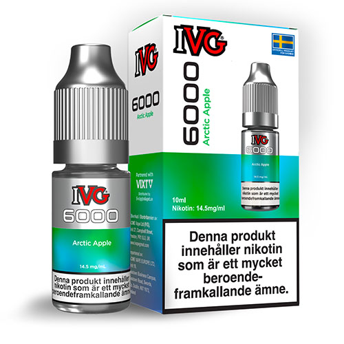 IVG 6000 - Nicsalt Arctic Apple i gruppen E-Juice / Nikotinsalt hos NNVEN AB (Elekcig) (4250-10)