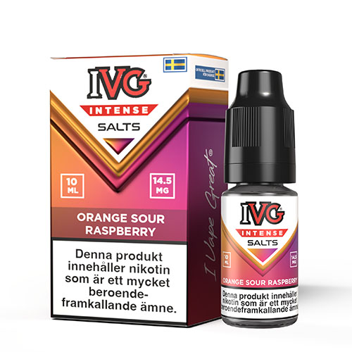 IVG Intense - Nicsalt Orange Sour Raspberry i gruppen E-Juice / Nikotinsalt hos NNVEN AB (Elekcig) (4251-08)