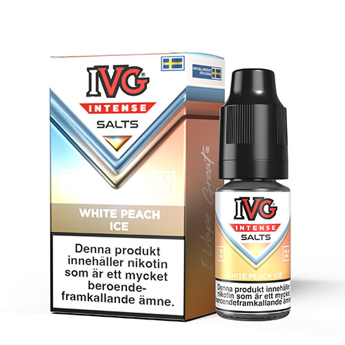 IVG Intense - Nicsalt White Peach Ice i gruppen E-Juice / Nikotinsalt hos NNVEN AB (Elekcig) (4251-10)