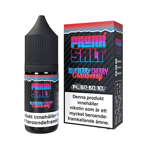 Frunk Salt | Blueberry Cherry Cranberry | 10ml E-Juice | 14mg Saltnikotin i gruppen E-Juice / Nikotinsalt hos NNVEN AB (Elekcig) (5000-02)