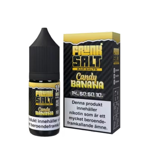 Frunk Salt | Candy Banana | 10ml E-Juice | 14mg Saltnikotin i gruppen E-Juice / Nikotinsalt hos NNVEN AB (Elekcig) (5000-11)