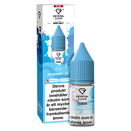 Crystal Clear Nikotinsalt | Blueberry Ice i gruppen E-Juice / Nikotinsalt hos NNVEN AB (Elekcig) (5250-02)