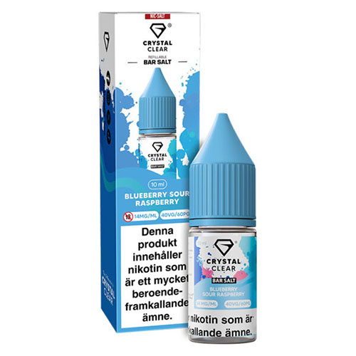 Crystal Clear Nikotinsalt | Blueberry Sour Raspberry i gruppen E-Juice / Nikotinsalt hos NNVEN AB (Elekcig) (5250-05)