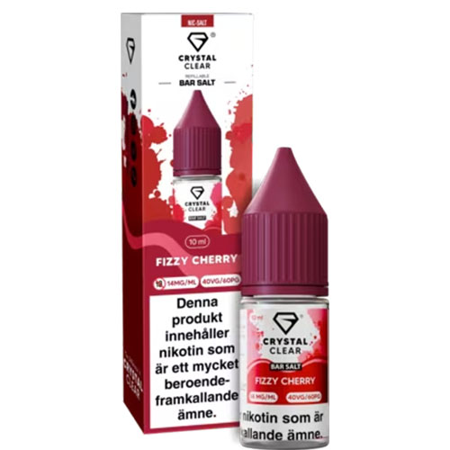 Crystal Clear Nikotinsalt | Fizzy Cherry i gruppen E-Juice / Nikotinsalt hos NNVEN AB (Elekcig) (5250-07)
