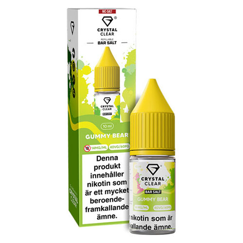 Crystal Clear Nikotinsalt | Gummy Bear i gruppen E-Juice / Nikotinsalt hos NNVEN AB (Elekcig) (5250-08)