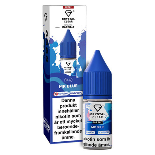 Crystal Clear Nikotinsalt | Mr Blue i gruppen E-Juice / Nikotinsalt hos NNVEN AB (Elekcig) (5250-13)