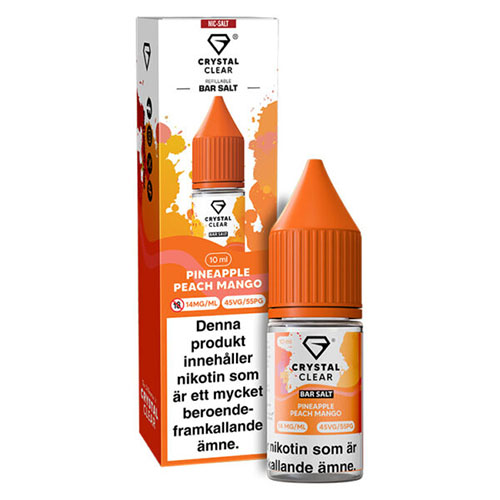 Crystal Clear Nikotinsalt | Pineapple Peach Mango i gruppen E-Juice / Nikotinsalt hos NNVEN AB (Elekcig) (5250-15)