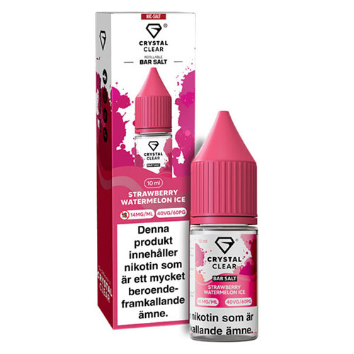 Crystal Clear Nikotinsalt | Strawberry Watermelon Ice i gruppen E-Juice / Nikotinsalt hos NNVEN AB (Elekcig) (5250-18)