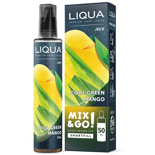 Cool Green Mango (Shortfill) - Liqua i gruppen E-Juice / Shortfills hos Eurobrands Distribution AB (Elekcig) (60048)