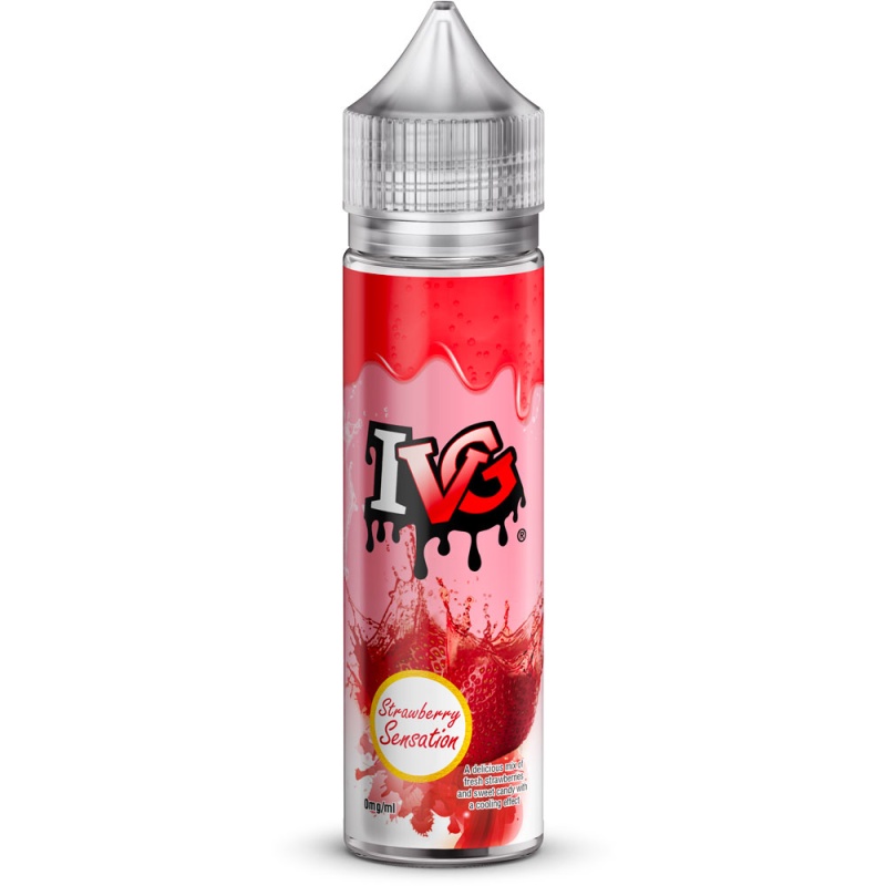 I VG | Strawberry Sensation | 70 VG i gruppen E-Juice / Shortfills / MÄRKEN / I VG hos Eurobrands Distribution AB (Elekcig) (83628-DK)