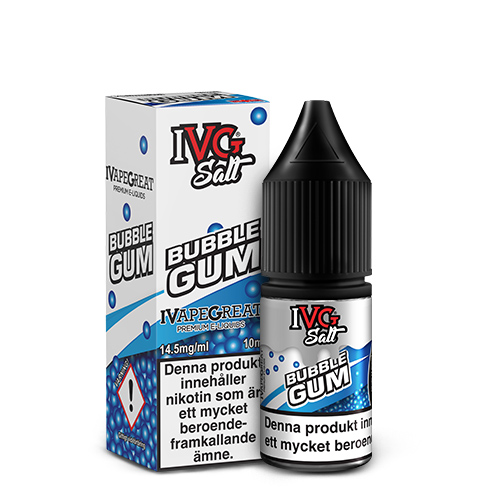 IVG Nicsalt (14.5mg) Bubblegum i gruppen E-Juice / Nikotinsalt hos Eurobrands Distribution AB (Elekcig) (83769)