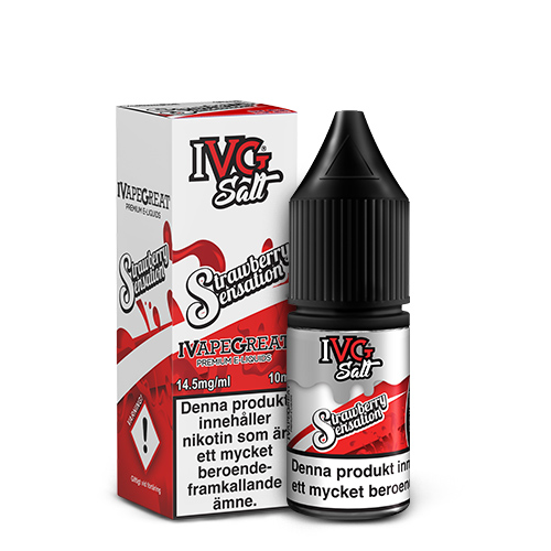 IVG Nicsalt (14.5mg) Strawberry Sensation i gruppen E-Juice / Nikotinsalt hos Eurobrands Distribution AB (Elekcig) (83772)