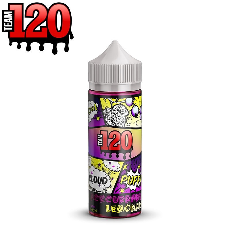 Blackcurrant Lemonade (Shortfill) - Team 120 i gruppen E-Juice / Shortfills / Söt hos Eurobrands Distribution AB (Elekcig) (89601)