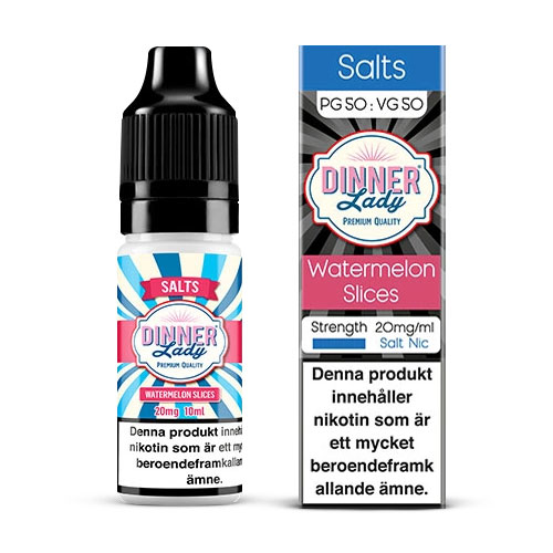 Watermelon Slices (Nicsalt, 20mg) - Dinner Lady i gruppen E-Juice / Nikotinsalt hos Eurobrands Distribution AB (Elekcig) (90547)