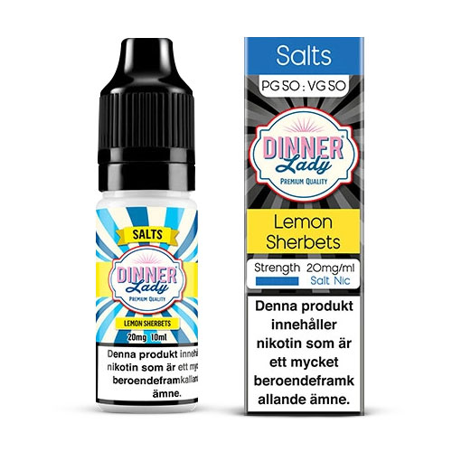 Lemon Sherbets (Nicsalt, 20mg) - Dinner Lady i gruppen E-Juice / Nikotinsalt hos Eurobrands Distribution AB (Elekcig) (90549)