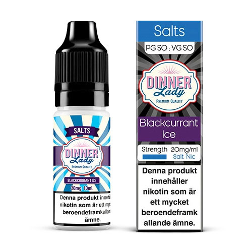 Blackcurrant Ice (Nicsalt, 20mg) - Dinner Lady i gruppen E-Juice / Nikotinsalt hos Eurobrands Distribution AB (Elekcig) (90560)