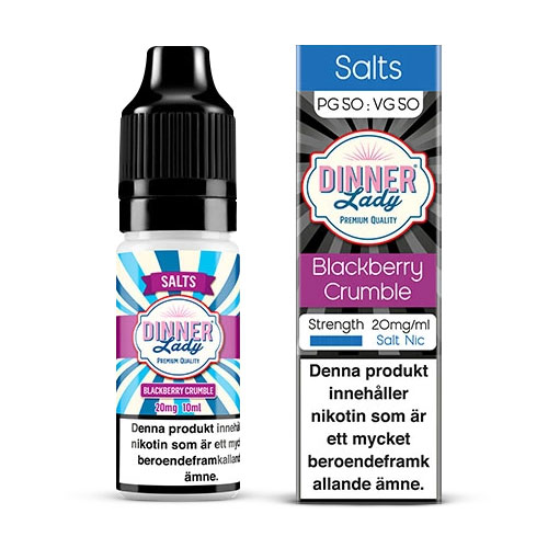 Blackberry Crumble (Nicsalt, 20mg) - Dinner Lady i gruppen E-Juice / Nikotinsalt hos Eurobrands Distribution AB (Elekcig) (90565)