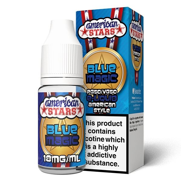 American Stars | Blue Magic | 50VG i gruppen E-Juice / 10ml E-vätska hos Eurobrands Distribution AB (Elekcig) (AmericanStars-BlueMagic-5)