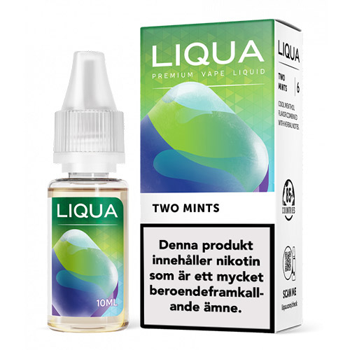 Two Mints - Liqua i gruppen E-Juice / MÄRKEN / Liqua hos Eurobrands Distribution AB (Elekcig) (DK1001745)