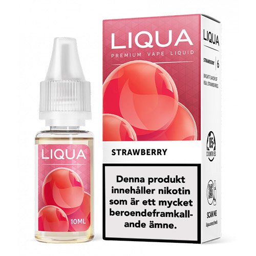 Liqua | Strawberry i gruppen E-Juice / MÄRKEN / Liqua hos Eurobrands Distribution AB (Elekcig) (DK1001749)