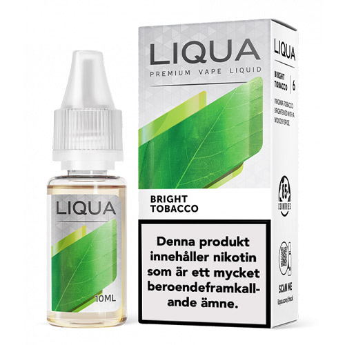 Liqua | Bright Tobacco i gruppen E-Juice / MÄRKEN / Liqua hos Eurobrands Distribution AB (Elekcig) (DK1001755)