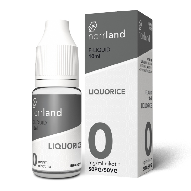 Norrland | Liquorice | 50VG i gruppen E-Juice / 10ml E-vätska hos Eurobrands Distribution AB (Elekcig) (Norrland-BerryMix-50VG)