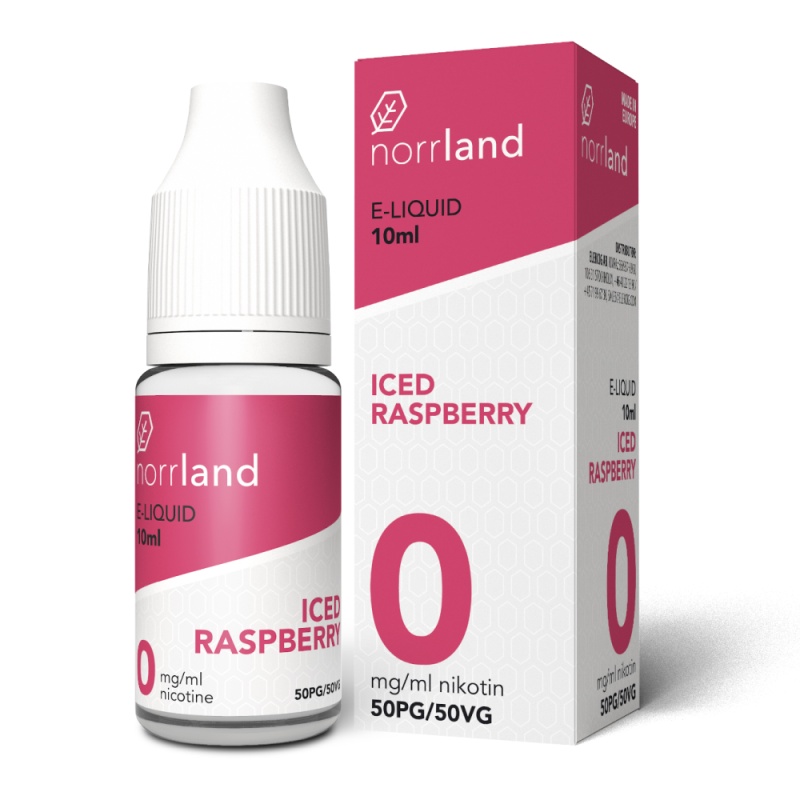 Norrland | Iced Raspberry | 50VG i gruppen E-Juice / 10ml E-vätska hos Eurobrands Distribution AB (Elekcig) (Norrland-IcedRaspberry-50)