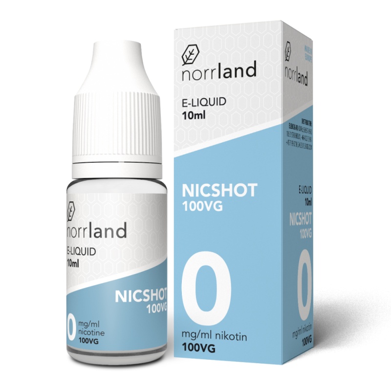 Nicshot 100VG - Norrland i gruppen Bases & Shots / Nikotin Shots hos Eurobrands Distribution AB (Elekcig) (Norrland-Nicshot-100VG-Sh)