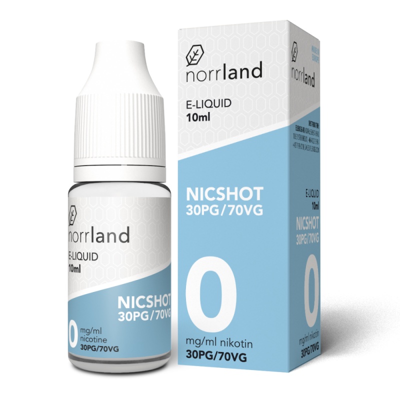 Nicshot 70VG/30PG - Norrland i gruppen Bases & Shots / Nikotin Shots hos Eurobrands Distribution AB (Elekcig) (Norrland-Nicshot-70VG-Sho)