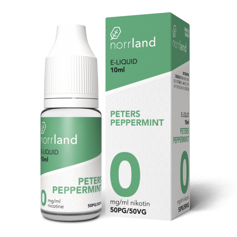 Norrland | Peters Peppermint | 50VG i gruppen E-Juice / 10ml E-vätska hos Eurobrands Distribution AB (Elekcig) (Norrland-PetersPeppermint)
