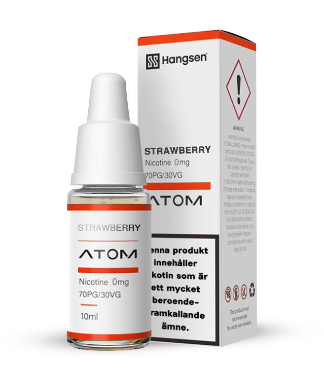 Hangsen Atom | Strawberry | 30 VG i gruppen E-Juice / MÄRKEN / Alle Märken hos Eurobrands Distribution AB (Elekcig) (SE1000660)