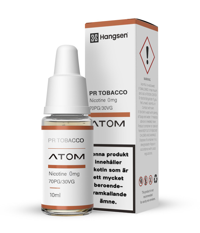 Hangsen Atom | PR Tobak | 30 VG i gruppen E-Juice / MÄRKEN / Alle Märken hos Eurobrands Distribution AB (Elekcig) (SE1000675)