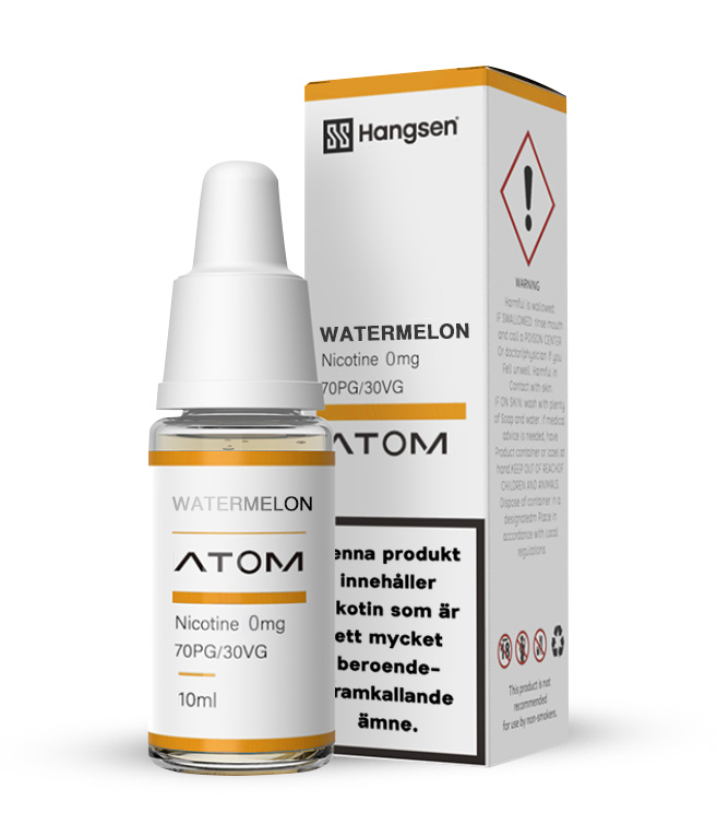 Hangsen Atom | Watermelon | 30 VG i gruppen E-Juice / MÄRKEN / Alle Märken hos Eurobrands Distribution AB (Elekcig) (SE1000696)