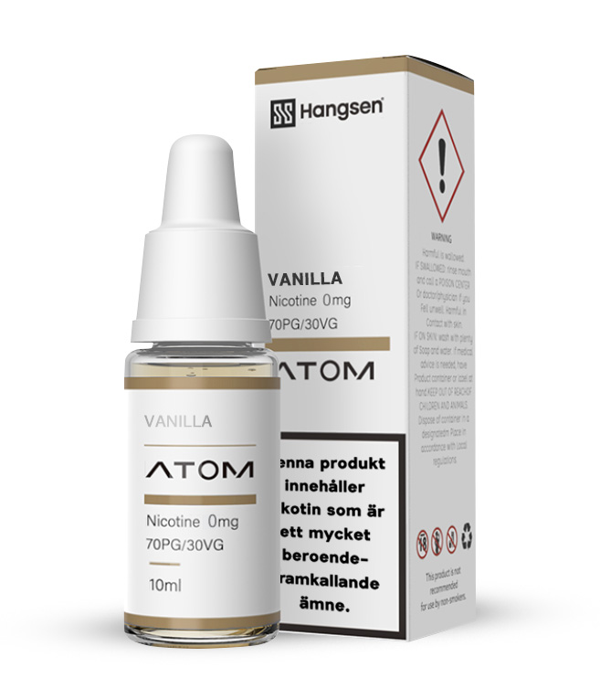 Hangsen Atom | Vanilla | 30 VG i gruppen E-Juice / MÄRKEN / Alle Märken hos Eurobrands Distribution AB (Elekcig) (SE1000697)