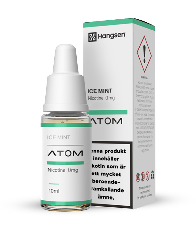 Hangsen Atom | Ice Mint | 30 VG | Mentol i gruppen E-Juice / MÄRKEN / Alle Märken hos Eurobrands Distribution AB (Elekcig) (SE1001550)