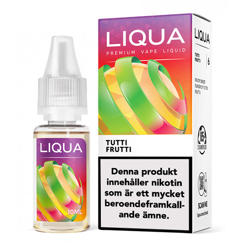 Liqua | Tutti Futti | 10ml i gruppen E-Juice hos Eurobrands Distribution AB (Elekcig) (Tutti-frutti-Liqua)